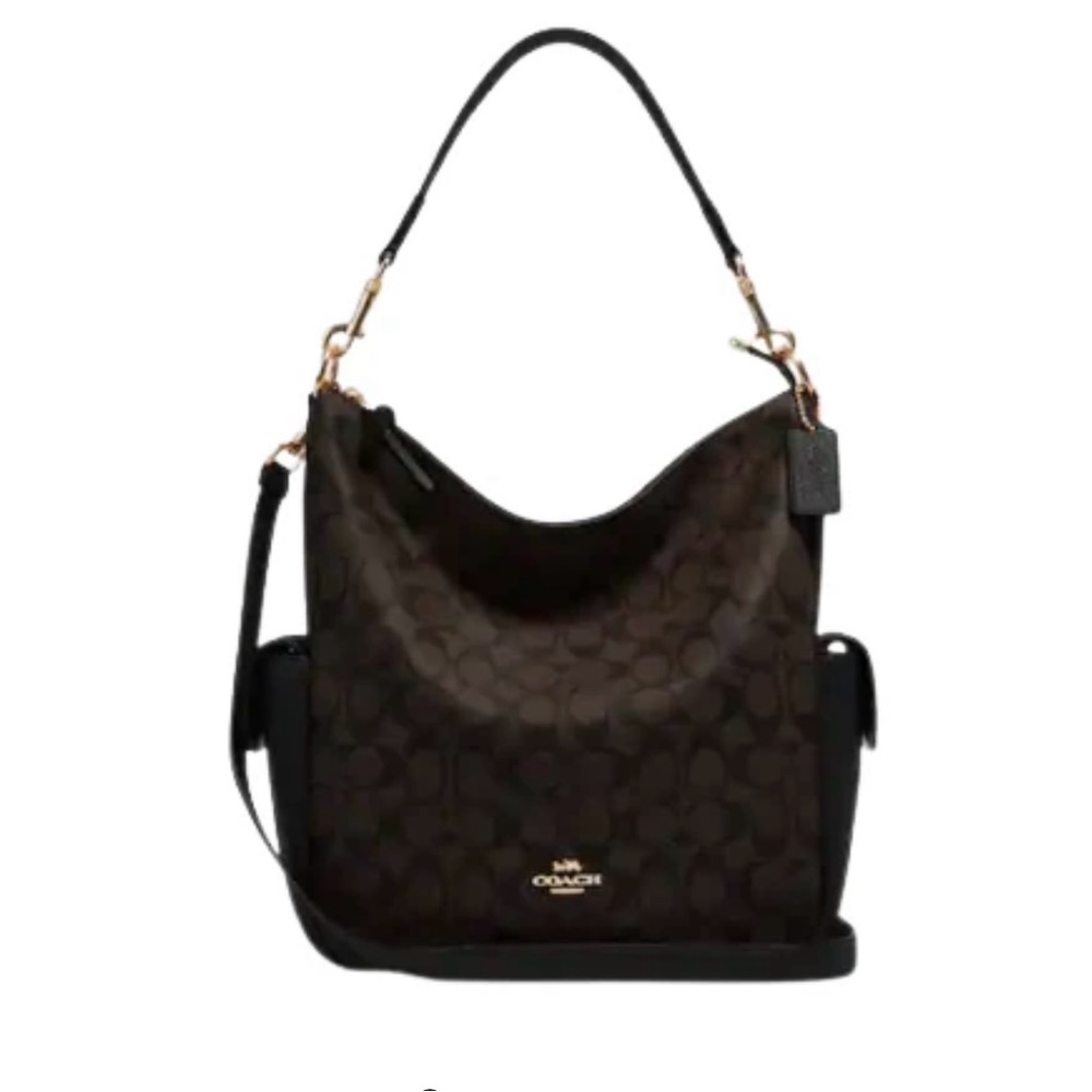 Coach Pennie Shoulder Bag in Signature Print